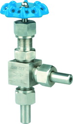 Card sets angle type valve