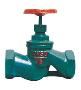 Internal thread cut-off valve processing